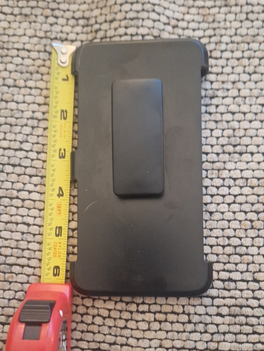 Source Unknown Black Belt Clip Phone Case